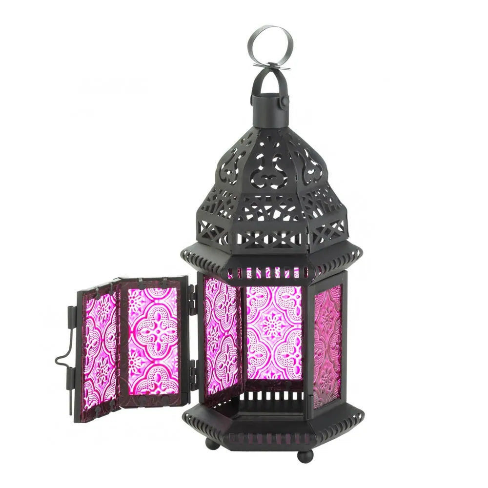 Mulberry Moroccan Style Lantern