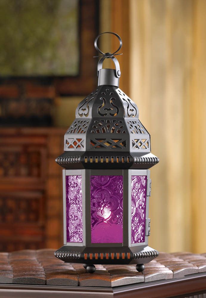 Mulberry Moroccan Style Lantern