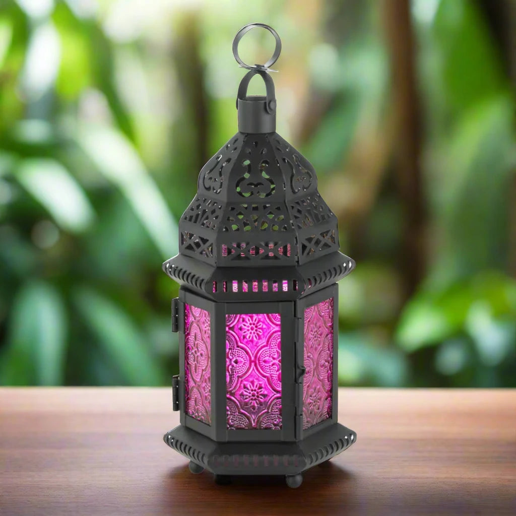 Mulberry Moroccan Style Lantern