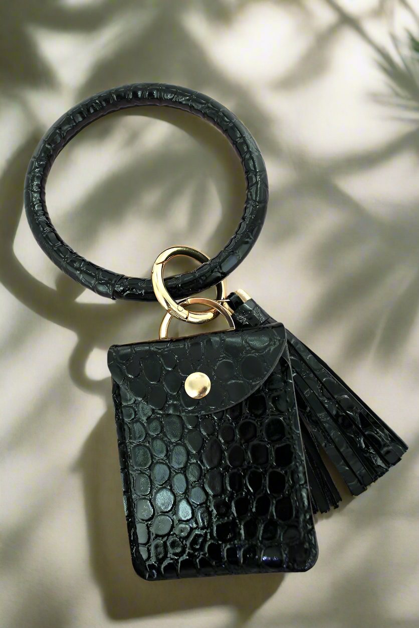 Bangle Keychain with Pouch