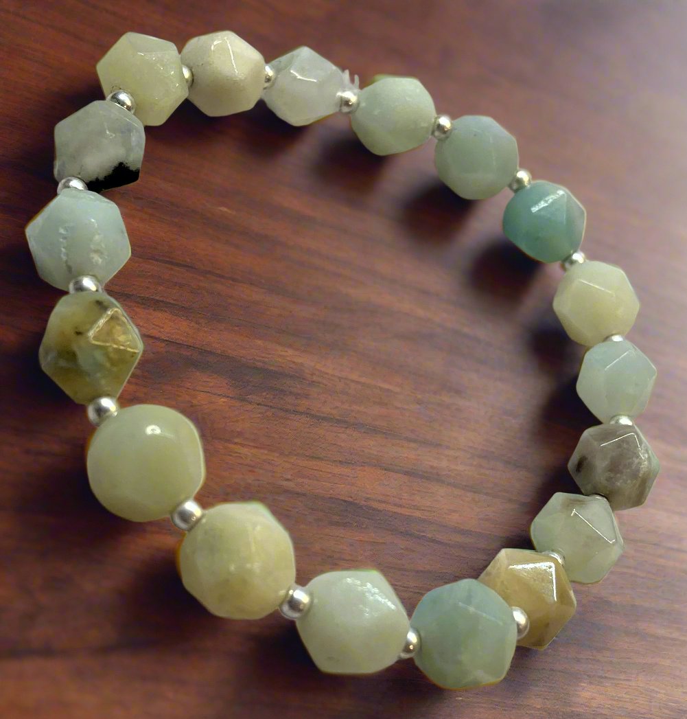 Amazonite Bead Bracelet