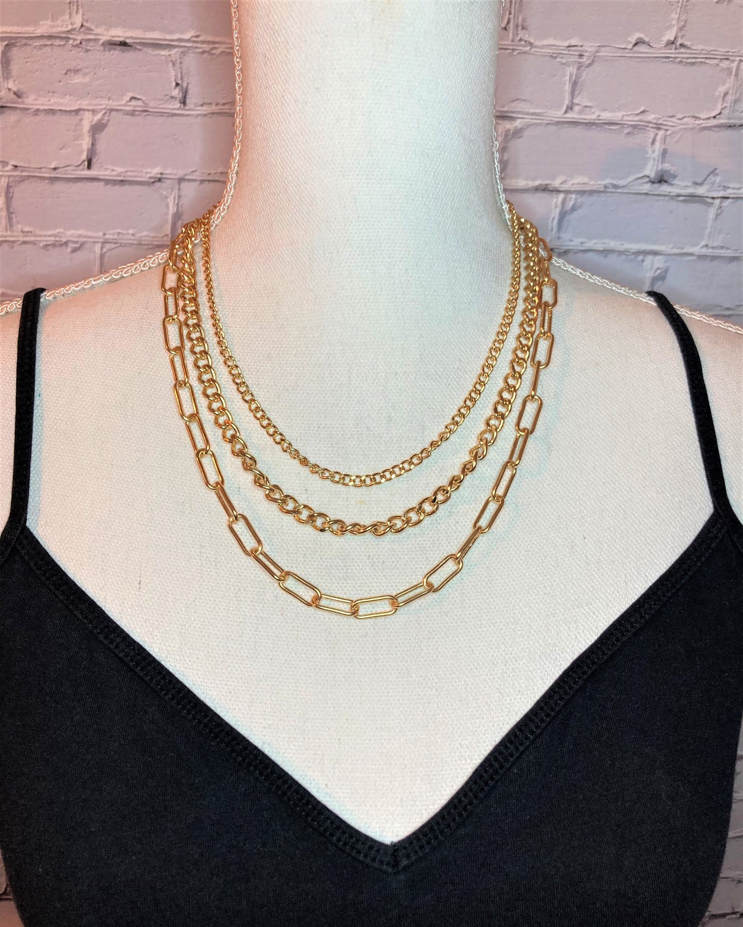 Bianca Layered Chin Necklace