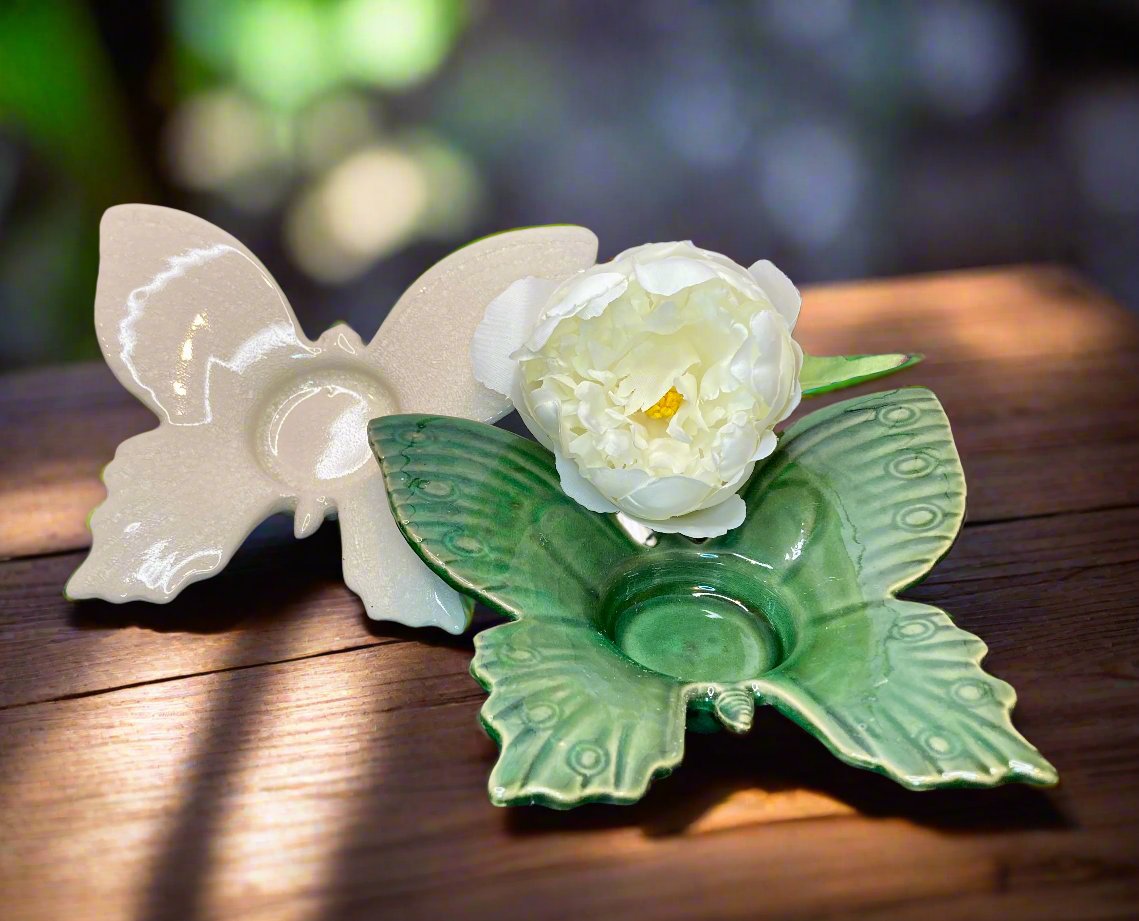 Butterfly Tealight Holder Set