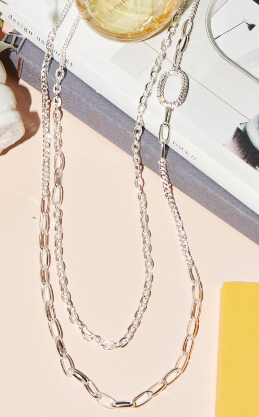 Embellished Hoop Link Set