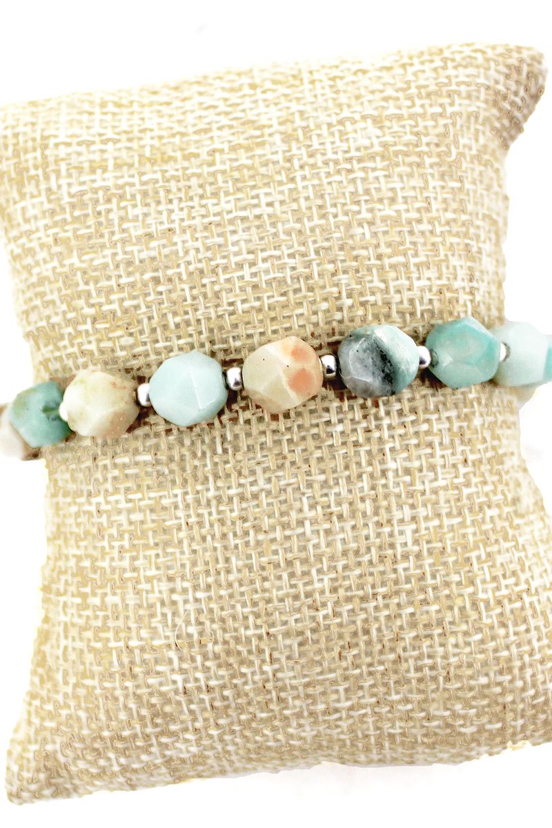 Amazonite Bead Bracelet