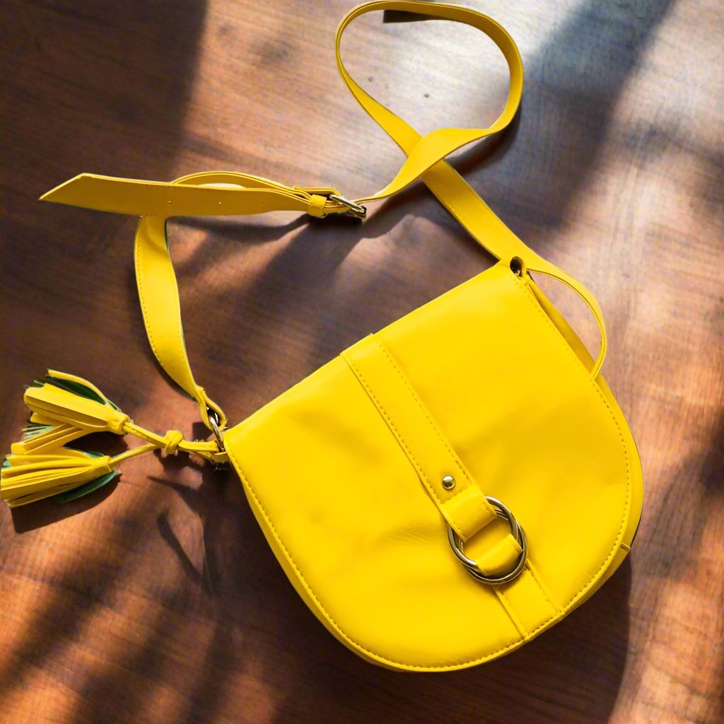 Yellow Cross Body Bag