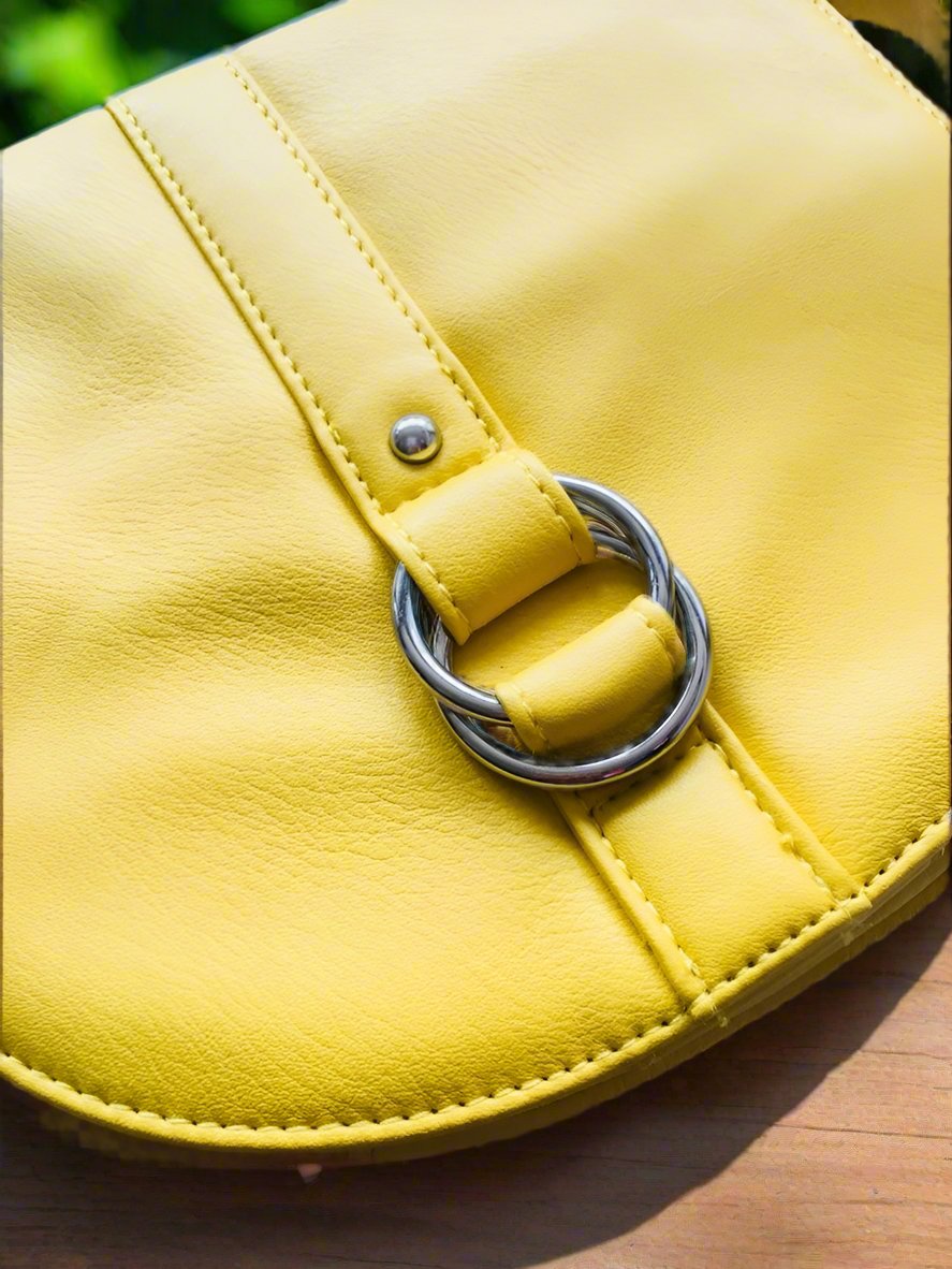 Yellow Cross Body Bag