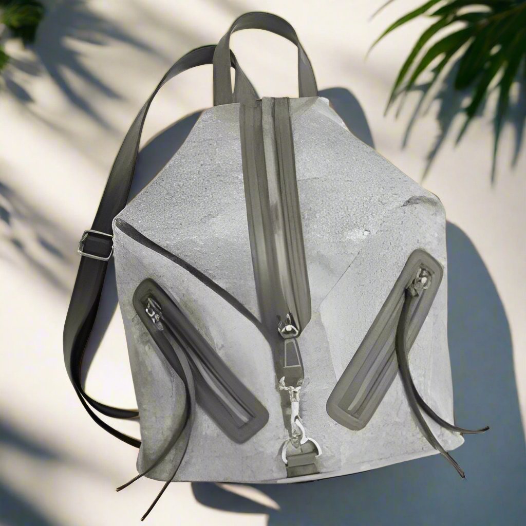 Silver Backpack