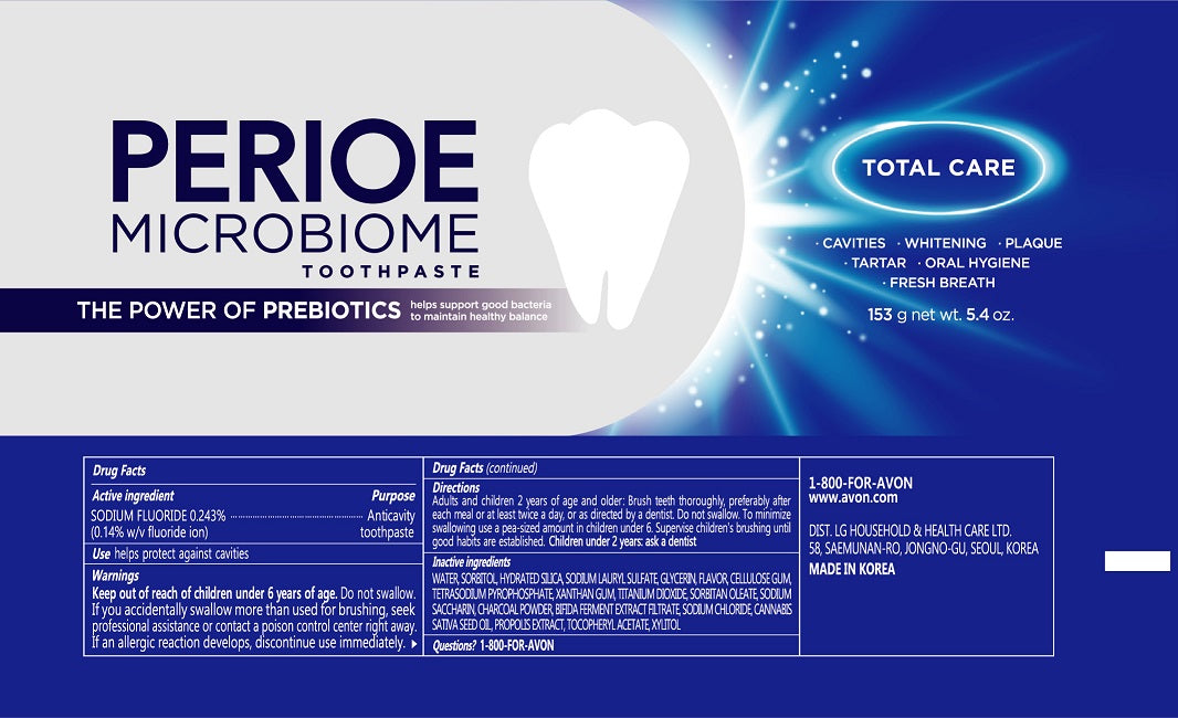 Perioe Microbiome Toothpaste Total Care
