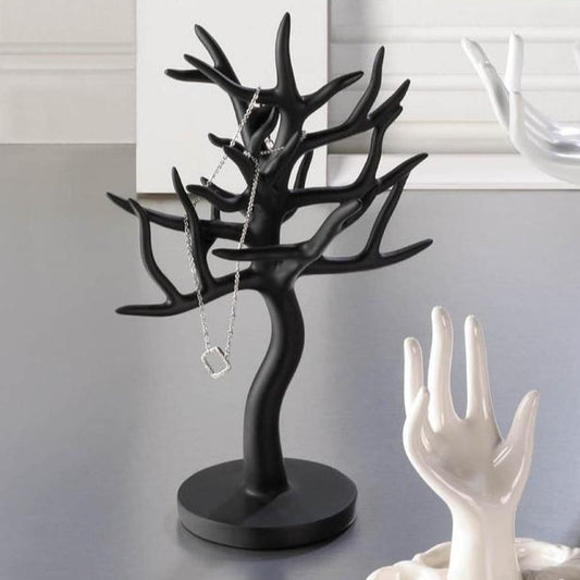 BLACK TREE JEWELRY STAND