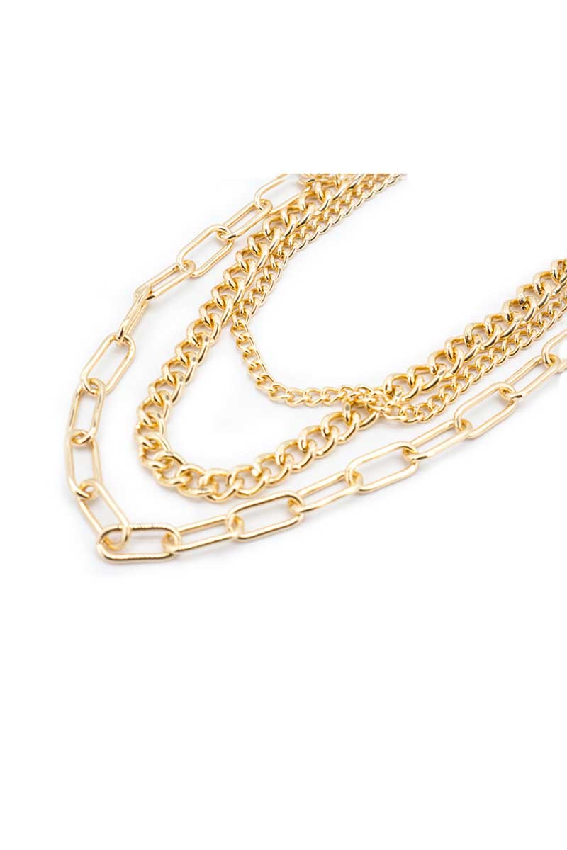 BIANCA LAYERED CHAIN NECKLACE