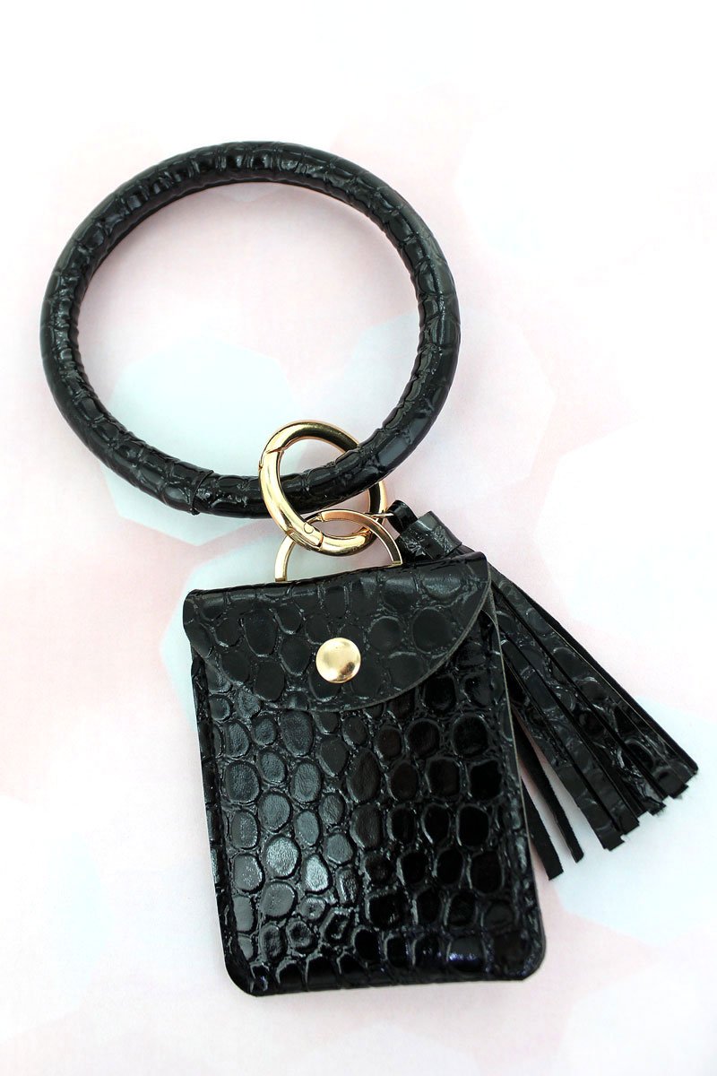 BANGLE KEYCHAIN WITH POUCH