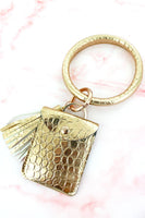 BANGLE KEYCHAIN WITH POUCH