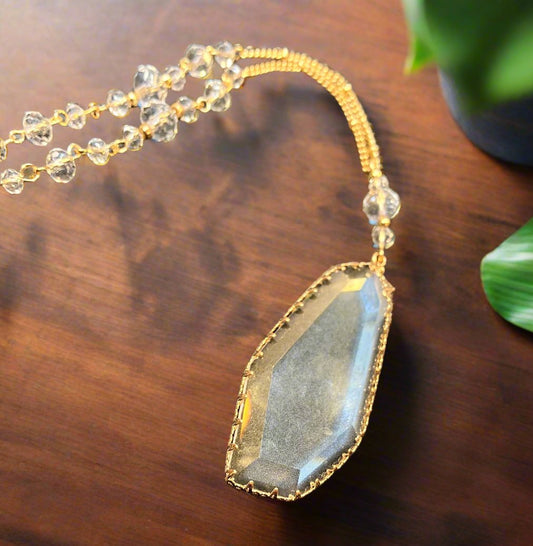 Crystal Gemstone Necklace