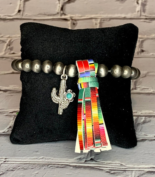 SERAPE CACTUS BRACELET