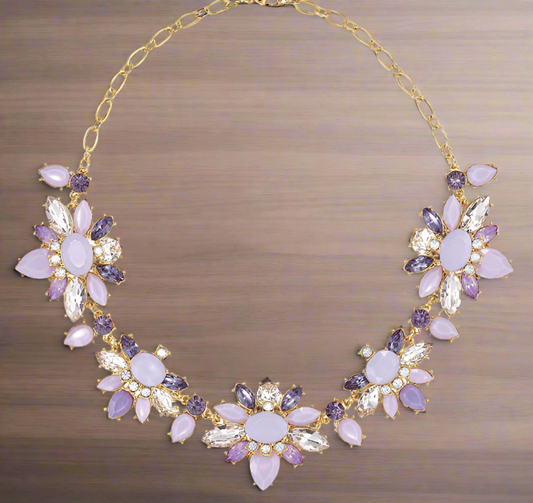 Blooming Florals Statement Necklace